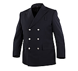 Image of Elbeco Men's Navy 100% Poly/serge Weave Double Breasted 2-pocket Top Authority Blousecoat, Long