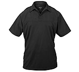 Image of Elbeco Mens Black, Uv1 Undervest Short Sleeve Shirt