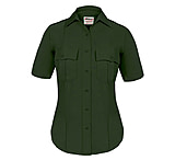 Image of Elbeco Womens, Spruce Green, Textrop2 Short Sleeve Shirts, Ladies Choice, Zipper