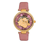 Image of Empress Anne Automatic Semi-Skeleton Leather-Band Watch