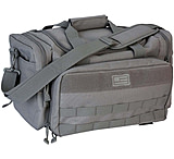 Image of Evolution Outdoor Range Bag, Polyester, MOLLE Webbing, Hook and Loop Panel, Large Main Compartment with Multiple Exterior Zipper Compartments, Gray