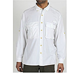 Image of ExOfficio Air Strip Lite Long Sleeve Clearance - Men's - White S