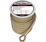 Image of Extreme Max Boattector Premium Double Braid Nylon Anchor Line With Thimble - 1/2in