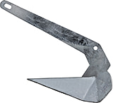 Image of Extreme Max Boattector Galvanized Delta Anchor 14 Lbs.