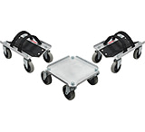 Image of Extreme Max 5800.0225 V Slides Snowmobile Dolly System - Aluminum