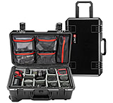 Image of Eylar Intact Premium Series 22 in Hard Rolling Carry-On Camera Case with Adjustable Padded Divider and Lid Organizer