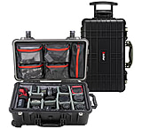 Image of Eylar Eylar 22 in Hard Rolling Carry-On Camera Case with Adjustable Padded Divider and Lid Organizer