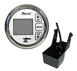 Faria Beede Instruments 2&quot; Dual Depth Sounder w/Air &amp; Water Temp Transom Mount Transducer