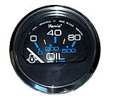 Image of Faria Beede Instruments Chesapeake Black SS 2&quot; Oil Pressure Gauge
