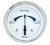 Image of Faria Beede Instruments Chesapeake SS White 4" Engine Synchronizer