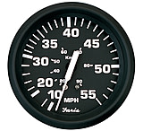 Image of Faria Beede Instruments Euro Black 4&quot; Speedometer