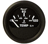 Image of Faria Beede Instruments 12814 Euro Water Temperature Gauge 40 120C, Metric 2in
