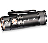 Image of Fenix E18R V2, Flashlight, White LED, 1,200 Lumens, 2.64 Long, Anodized Finish, Black, Includes Rechargeable 16340 and USB Type-C Charging Cable