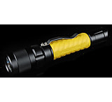 Image of Fenix TK20 Yellow Rubber Grip Black Flashlight