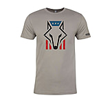 Image of Foxpro FHFG3XL Foxhead Flag Gray Cotton/Polyester Short Sleeve 3XL