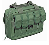 Galati Gear Double Pistol Case, Olive Drab, 12.5 x 3 x 8 in, GLDPC10OD