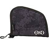 Girls With Guns Midnight Lockable Handgun Case, 8in Handguns, Black/Shade Blackout Camo, 8.25 in x 6.5 in, 907-8
