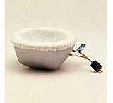 Image of Glas-Col Hemispherical Mantles, Series O, Glas-Col 100AO408 Silicone-Impregnated Glass Fabric Exterior