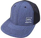 Image of Glock AS10080 Pro-Curve Hat Black/Navy Cotton/Mesh Velcro