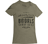Image of Glock Od Green Short Sleeve T Shirt Big Girl W/guns Med - Men's