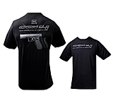 Image of Glock T-Shirt Gen 4 Short Sleeve Black Cotton GA10059