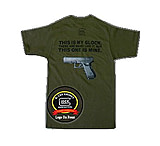 Image of Glock GA10012 My Glock Short Sleeve T-Shirt Black Cotton