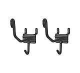 Image of Gun Storage Solutions Gss Slatwall/pegboard Horizntl Gun Cradles 10 Pack Hlds 5guns