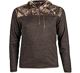 Image of Habit Men's 1/4 Zip Hooded Fleece Pullover 1409606