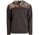 Image of Habit Men's 1/4 Zip Hooded Fleece Pullover 1409610