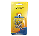 Image of Handi-Man Marine Stainless Steel Hex Nut 6-32