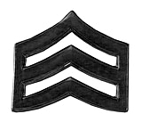 Image of HERO'S PRIDE Sergeant Chevron Mini 3/4'' Wide - Pair