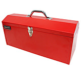Image of Homak 19in Red Metal High Toolbox w/ Black Metal Tray