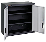 Image of Homak 2 Door Wall Cabinet w/ 2 Shelves