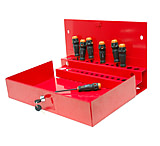 Image of Homak 27in Professional Locking Tool Organizer
