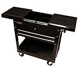 Image of Homak 27in Pro Series Tool Cart w/ 2 Drawers - Black