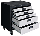 Image of Homak Mobile Cabinet w/ 5 Drawers