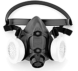 Image of Honeywell 5500 Series Elastomeric Half Mask w/Dual Cartridge Connectors