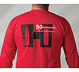 Image of Hornady Red Weathered Long Sleeve Shirt, Red