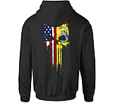 Image of HOWITZER Don't Tread Skull Hoodie - Men's