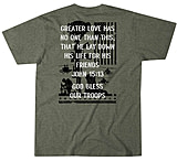 Image of HOWITZER God Bless Our Troops Short Sleeve T-Shirt - Men's