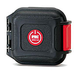 Image of HPRC 1100 Hard Case Empty or for Memory Cards, Black with Red