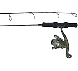 Image of HT Enterprises Fish Hunter Camo Ice Fishing Combo