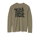 Image of HUK Performance Fishing Drift Graphic Crew Shirt -Men's
