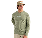 Image of HUK Performance Fishing Airweight Long Sleeve Crew - Men's