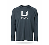Image of HUK Performance Fishing Icon Long Sleeve Hoodie - Men's