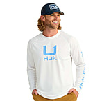 Image of HUK Performance Fishing Icon Long Sleeve Performance Crew - Men's