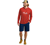 Image of HUK Performance Fishing Vented Pursuit Long Sleeve Hoodie - Men's