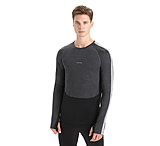 Image of Icebreaker 125 ZoneKnit Long Sleeve Crewe Thermal Top - Men's