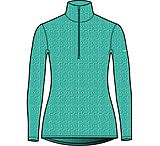 Image of Icebreaker 260 Vertex Long Sleeve Half Zip Herenga Thermal Top - Women's