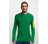 Image of Icebreaker Apex Long Sleeve Crew Mountain Icon Top - Men's